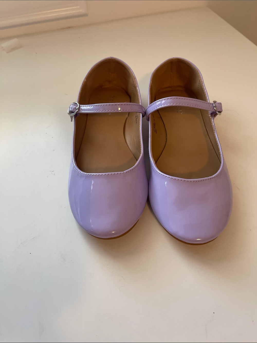 BAMBOO Lilac Patent Mary Jane Shoes